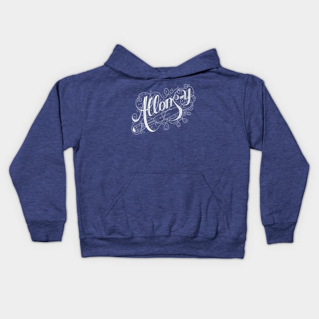 Allons-y! Kids Hoodie by tillieke